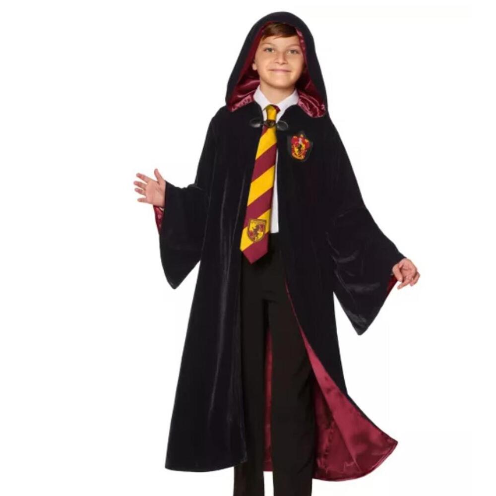 Deluxe Kids’ Gryffindor Robe (New) – Perfect for Universal Studios!